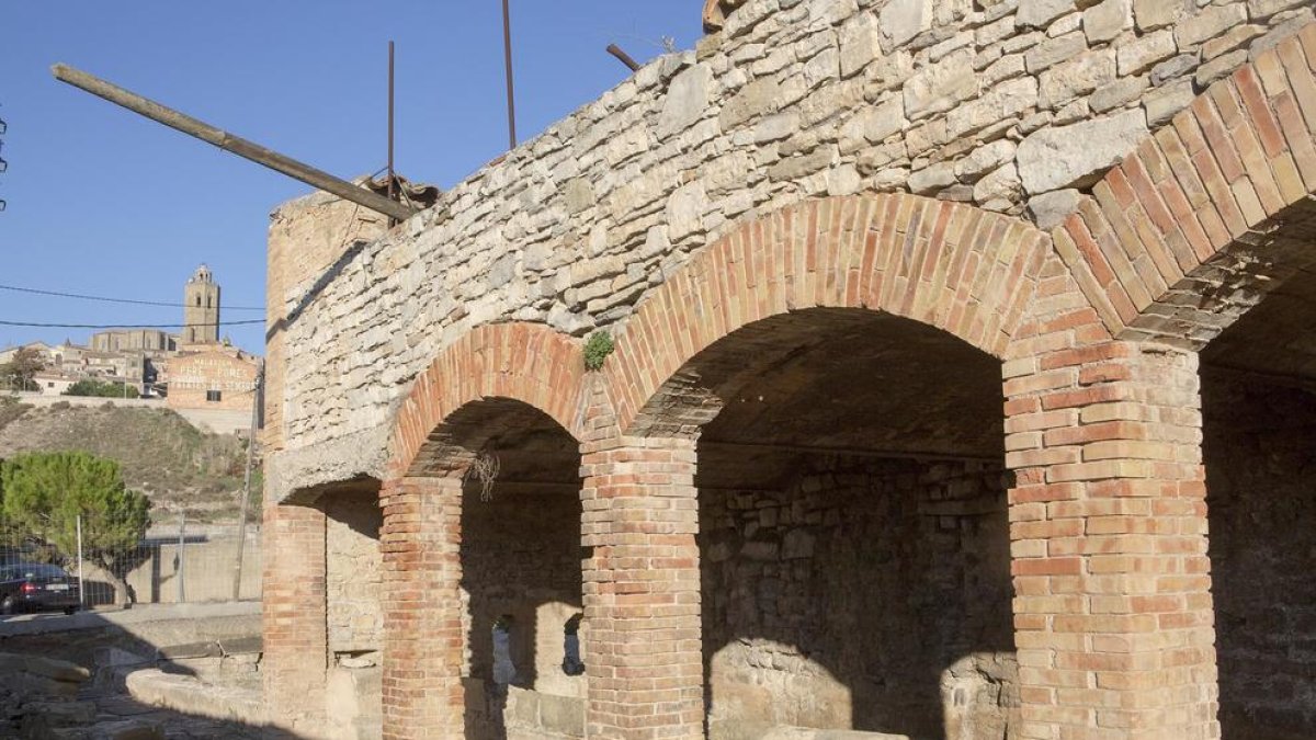 Els safarejos de Cervera que l’ajuntament vol recuperar.