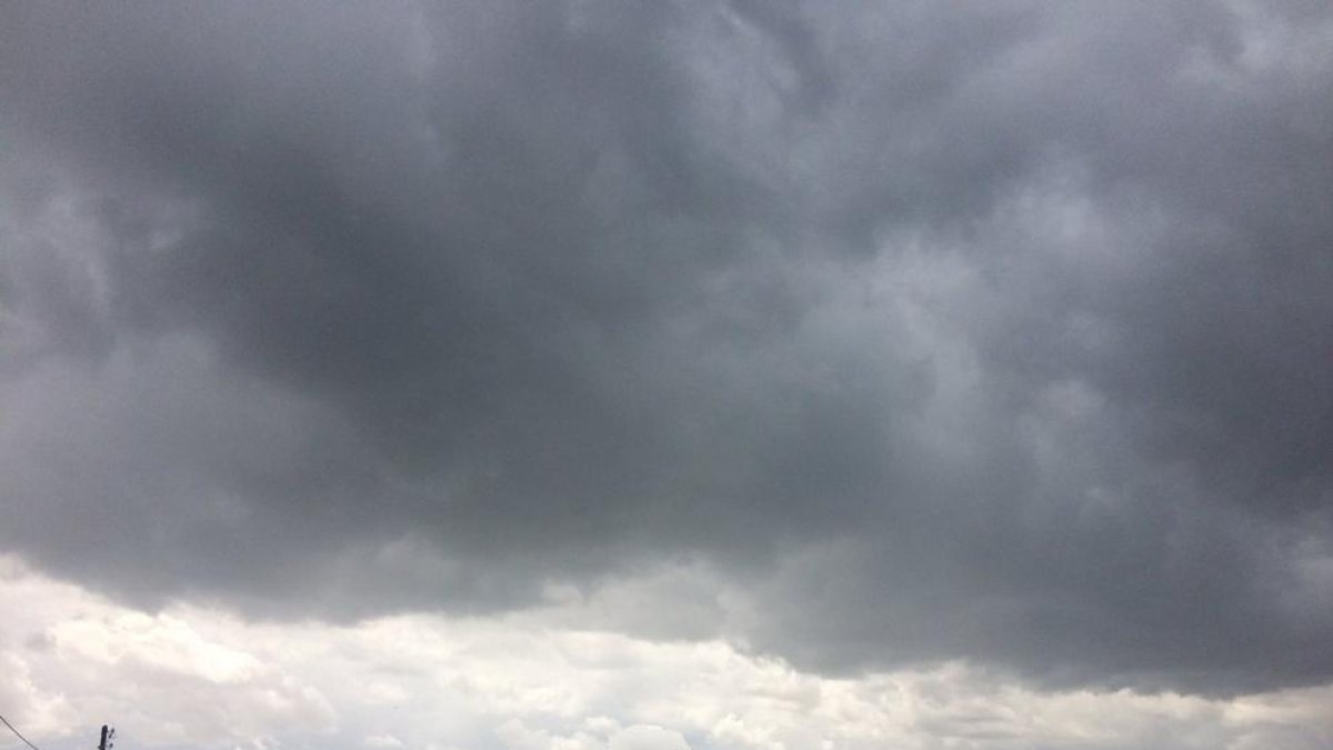 Tempesta de pedra al nord del Segrià