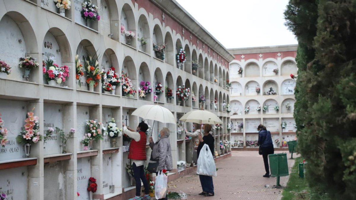 Imagen de archivo del cementerio de Lleida.