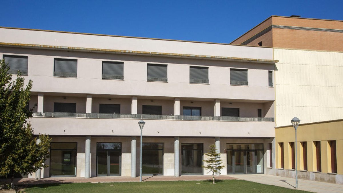 Imagen actual del exterior del geriátrico.