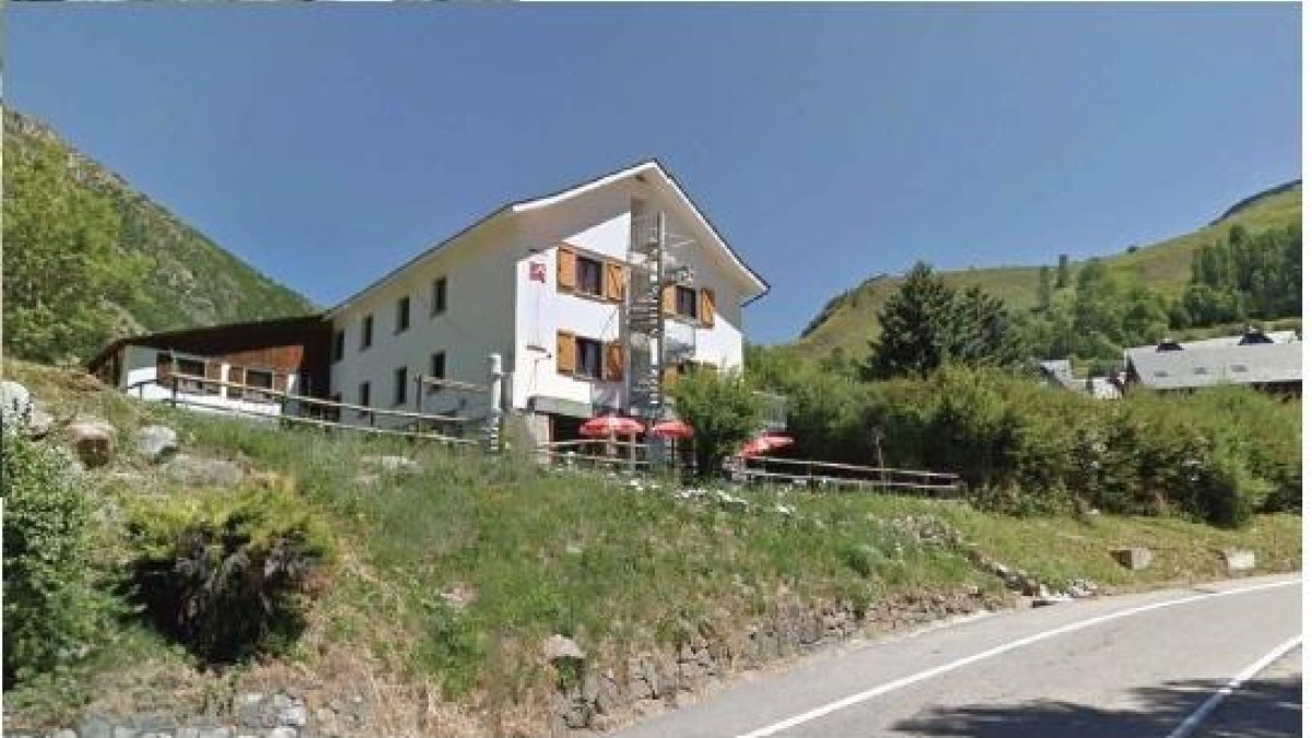 Imatge d’arxiu del refugi de Salardú, ara tancat.