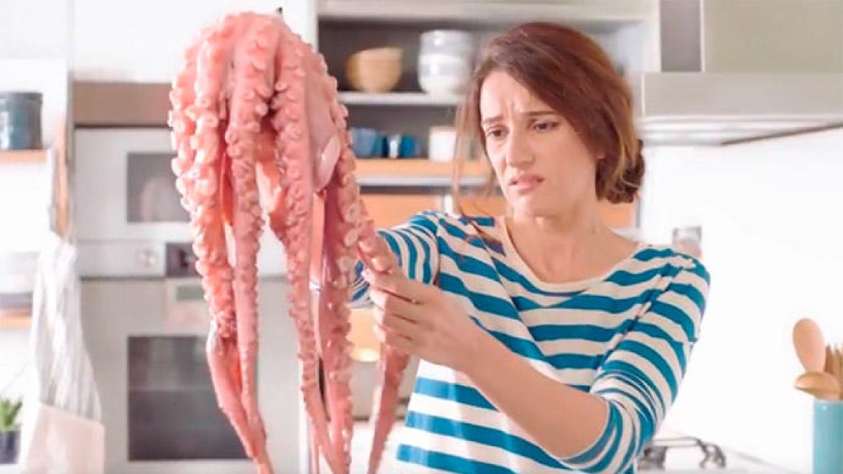 Indefensión ante el malvado pulpo.