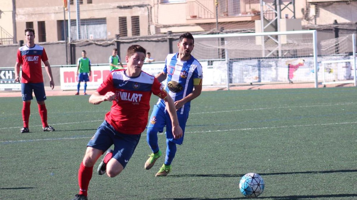 Isaac, del Balaguer, en un partit recent.