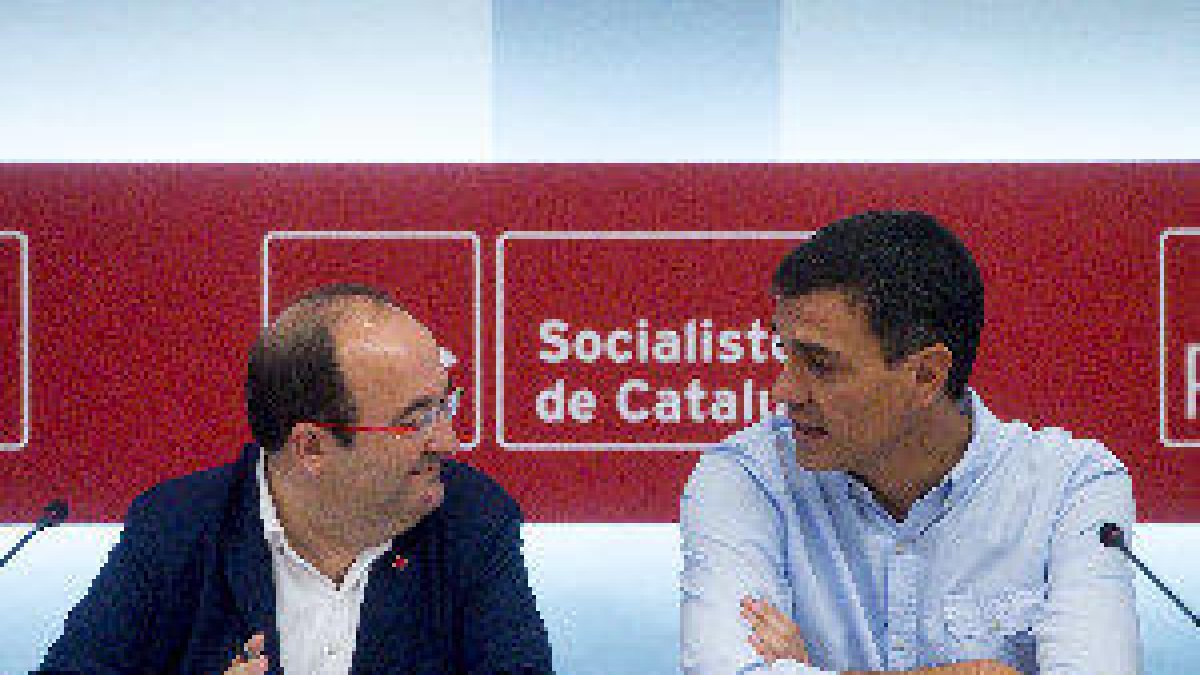 Iceta, proclamado candidato del PSC a la Generalitat con un 97,6% de apoyo