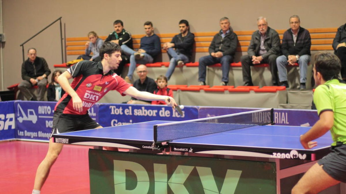 Oriol Monzó contribuyó ayer con dos victorias.