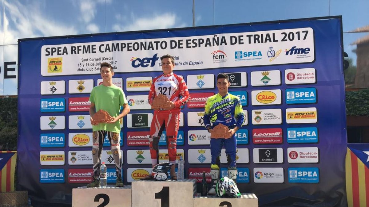 Marc Cots, tercer a l’Estatal de trial
