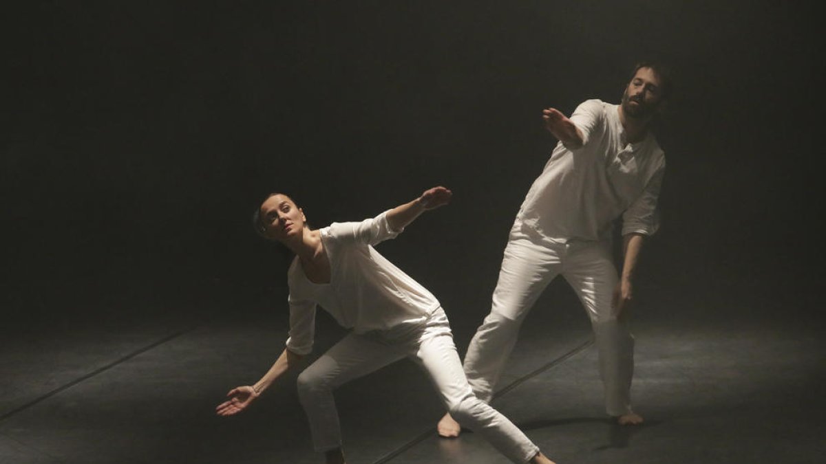 La compañía Mudances de la coreógrafa Àngels Margarit ofreció ayer el espectáculo ‘Capricis’.