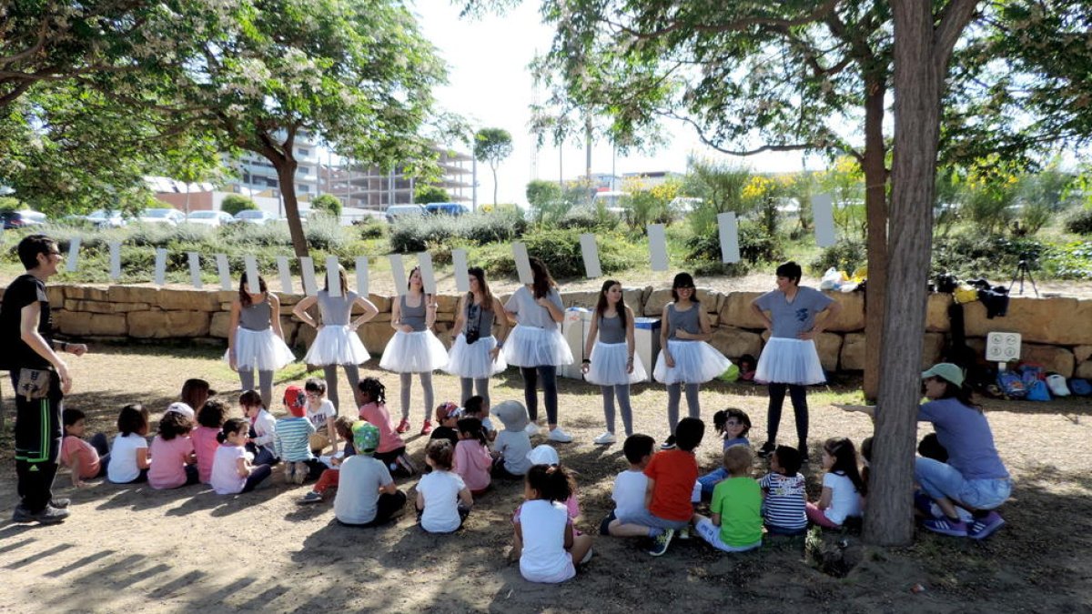 Una de les activitats de la jornada ‘La màgia de la música’.