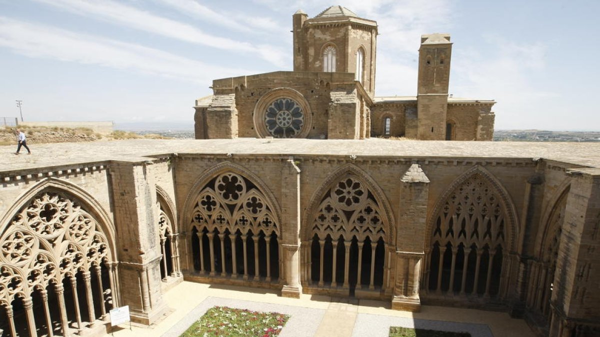 Imagen del claustro de la Seu Vella, uno de los espacios que pueden alquilarse para celebrar diferentes actividades.