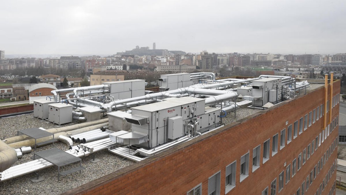 Imagen de nuevas instalaciones llevadas a cabo por Saufer en el Arnau de Vilanova.