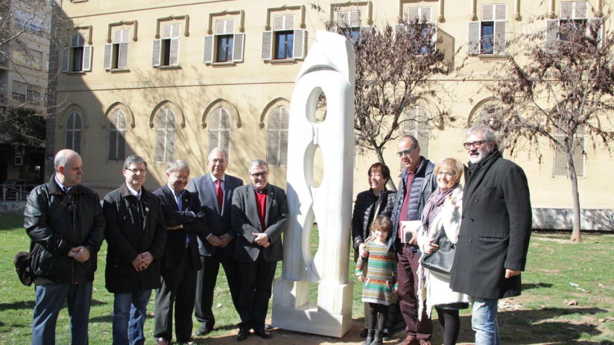 La Paeria recupera l'escultura 'Gènesi' d'Abad Gil