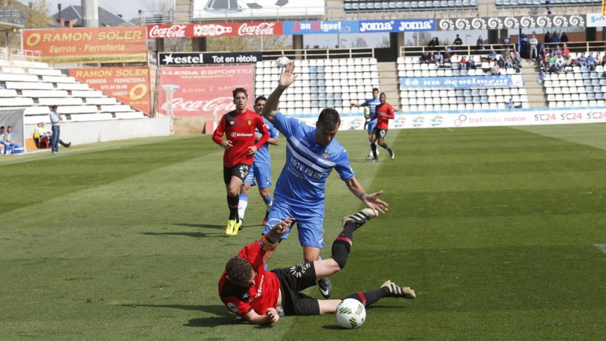 El Lleida se atascó en muchas fases ante un animoso Mallorca B.