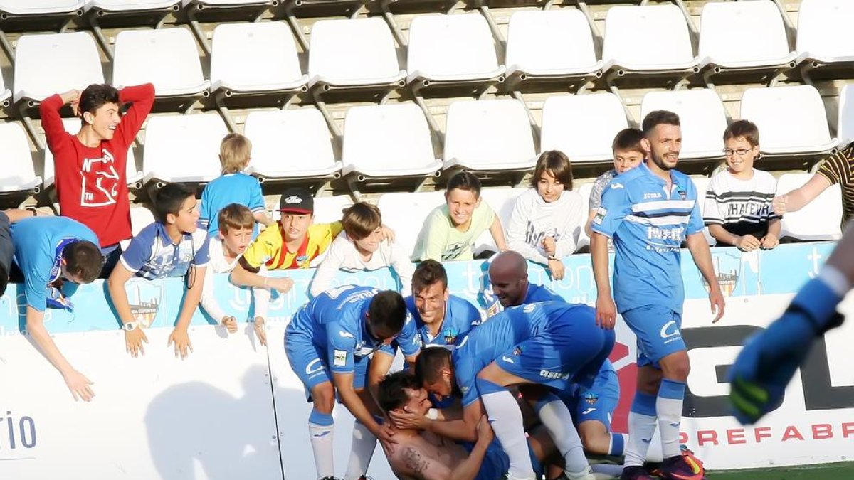 El Lleida torna a guanyar tres punts d’or en el temps afegit
