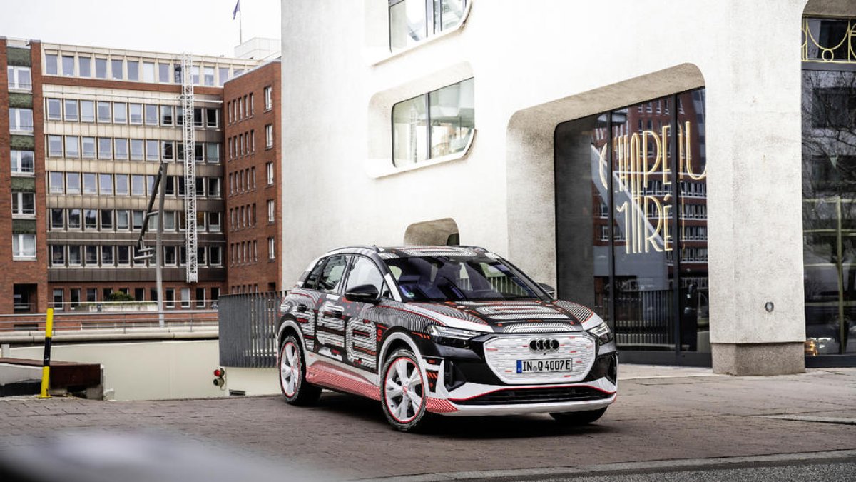 Un vehicle Audi elèctric