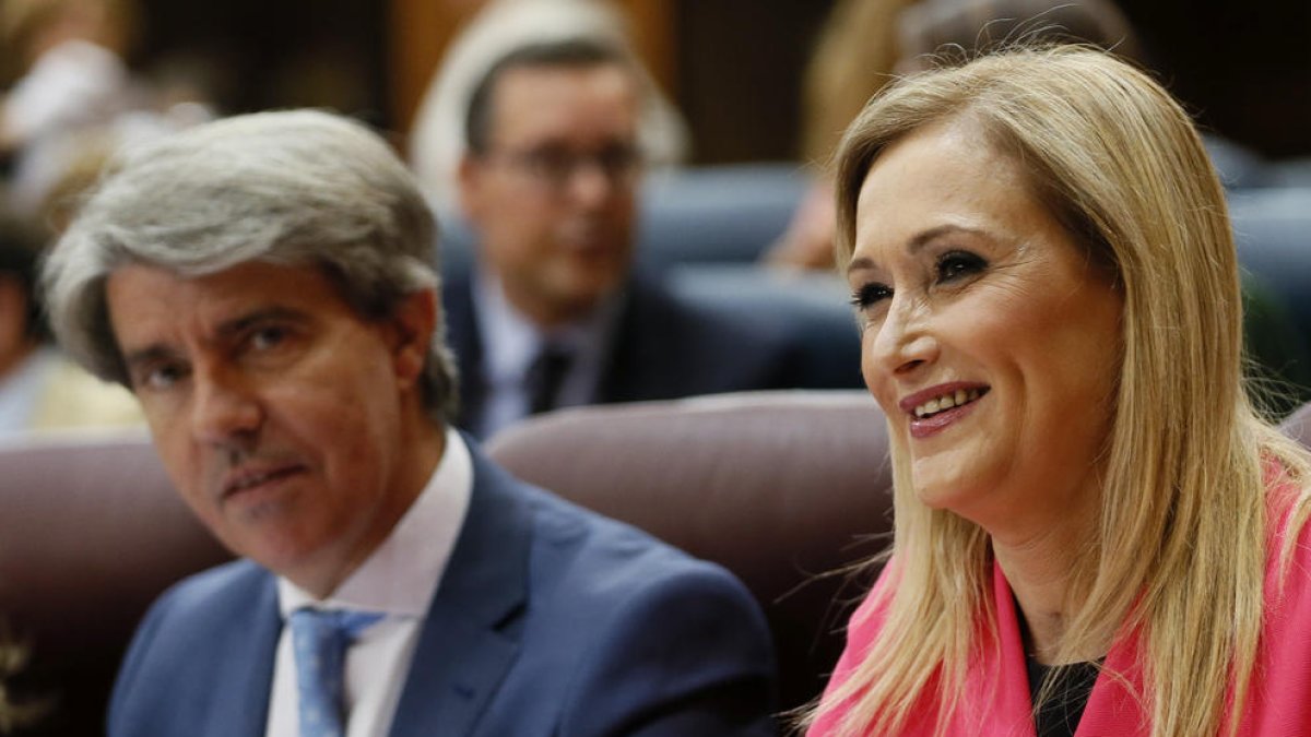 La presidenta de la Comunitat de Madrid, Cristina Cifuentes.