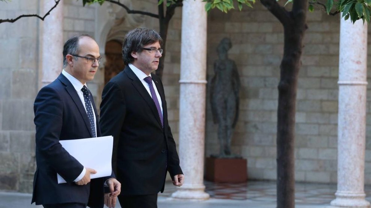 Puigdemont no preveu de moment convocar eleccions a Catalunya