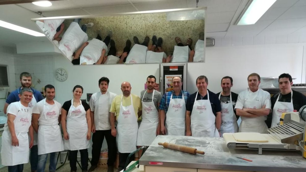 Alguns dels participants en les jornades formatives organitzades pel Gremi de Forners.