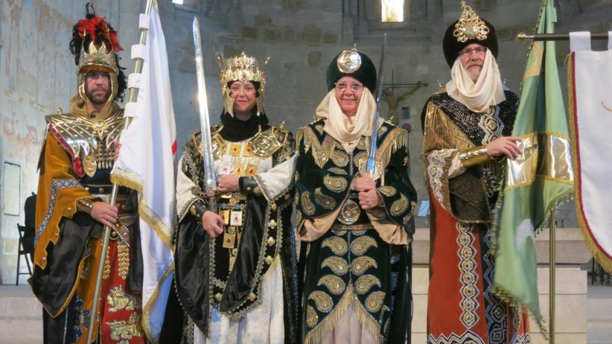 Las mujeres vuelven a liderar los dos bandos de la Festa de Moros i Cristians de Lleida