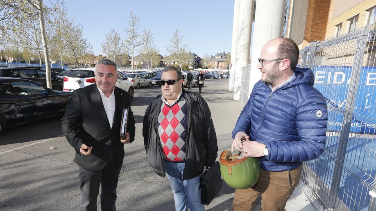 Pere Roqué i Xavier Pérez, dos dels integrants de la Taula de Treball.