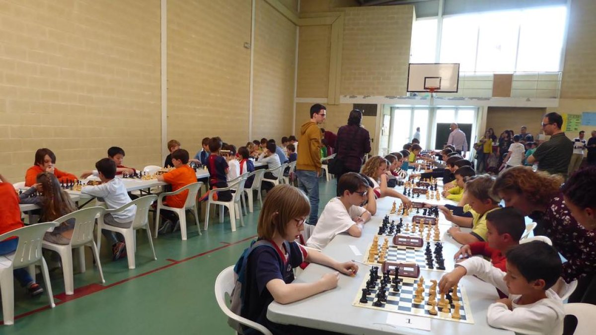 Liga Escolar de ajedrez en el Sagrada