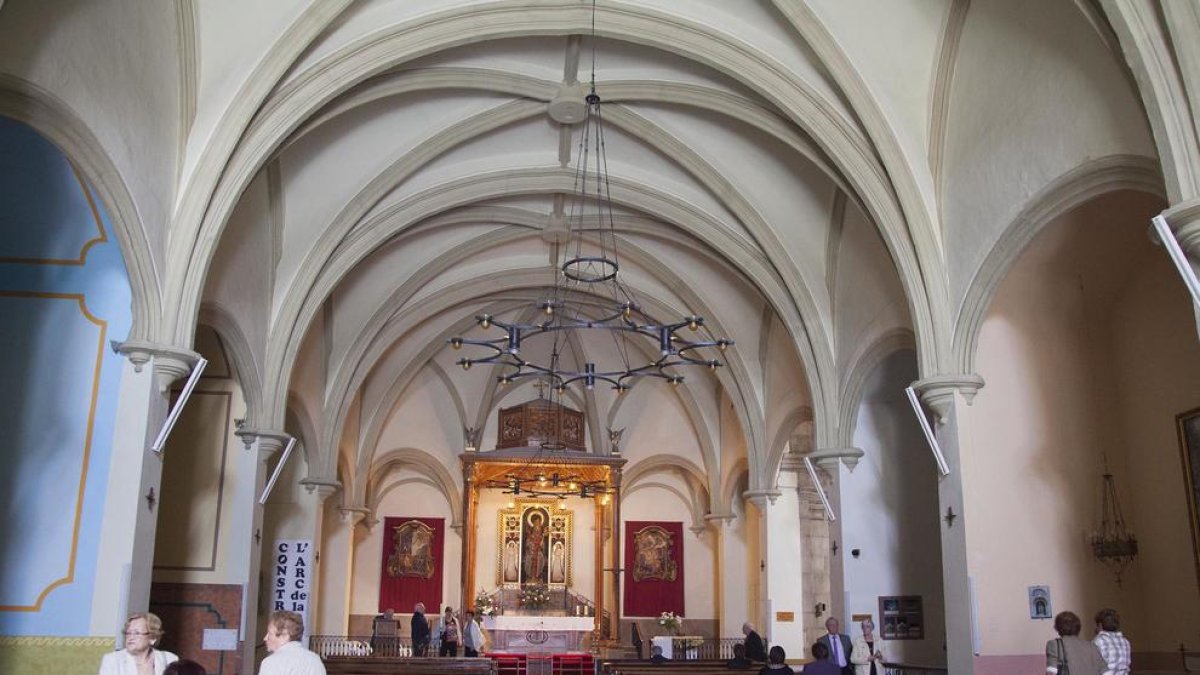 La iglesia de Sant Pau de Narbona fue edificada sobre un templo anterior del siglo XII.