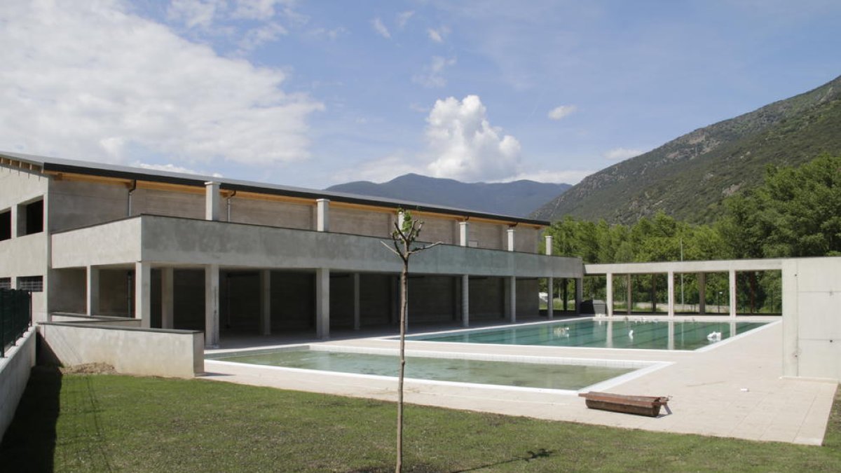 La piscina municipal de Sort abrirá sus puertas al público el próximo mes de junio.