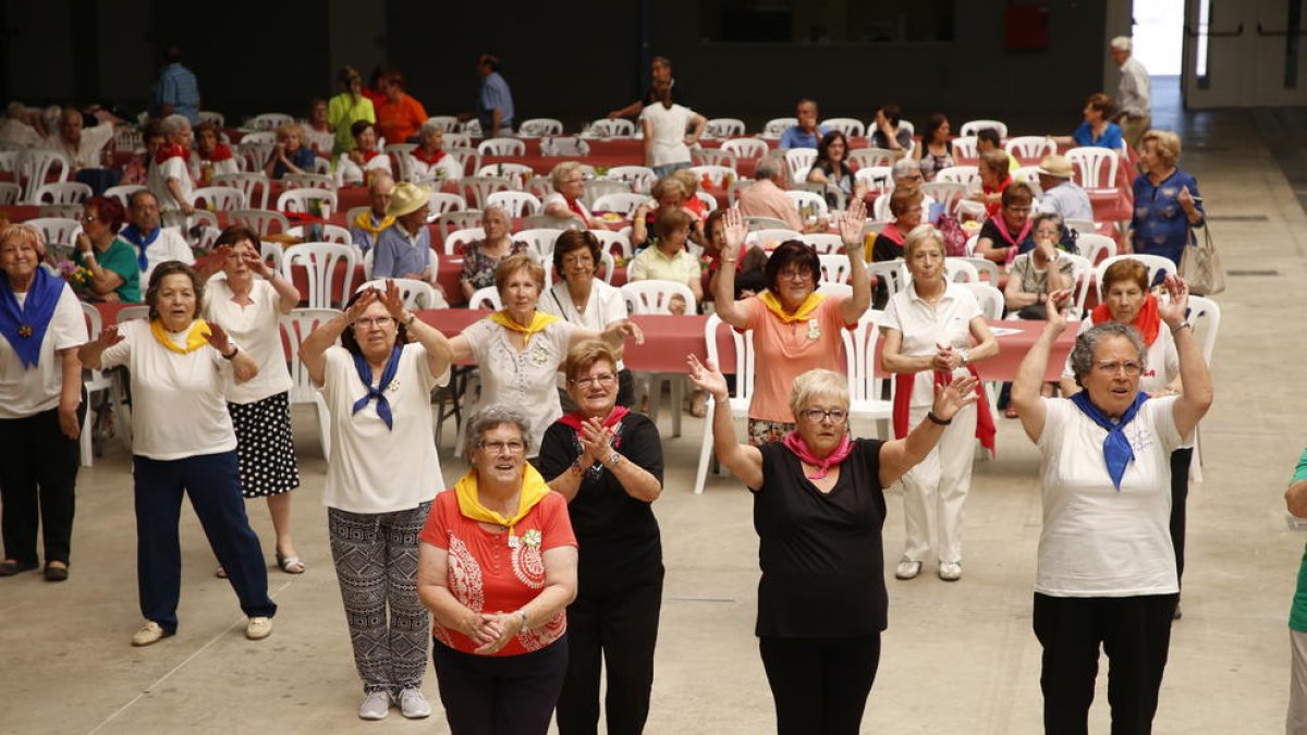 Imatge d’arxiu de la clausura de les activitats per a gent gran.
