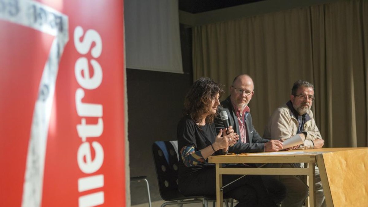 La proyección del film de Forn tuvo lugar ayer en Concabella.