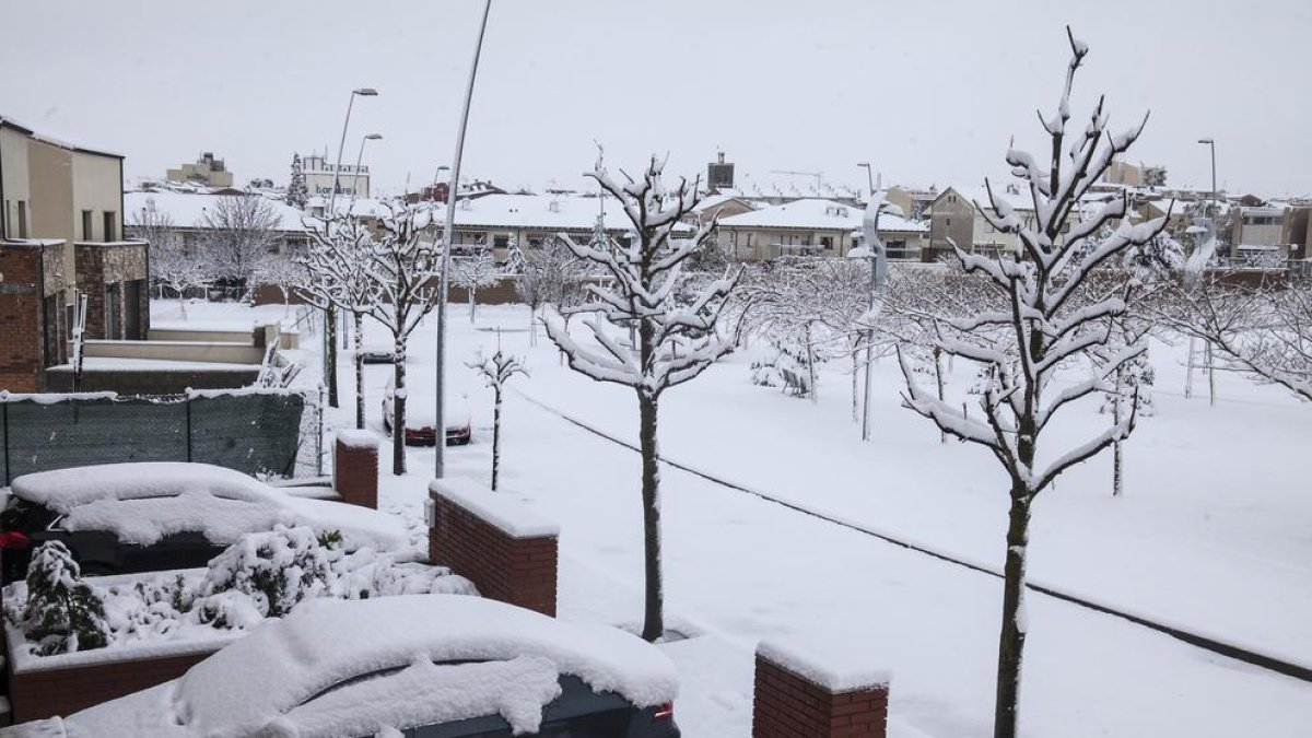 Más de 9.000 abonados sin luz por el temporal de nieve en 22 municipios