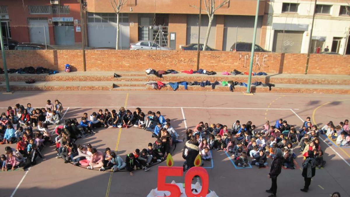 Fiesta en el colegio Balàfia el 10 de junio para celebrar su 50 aniversario