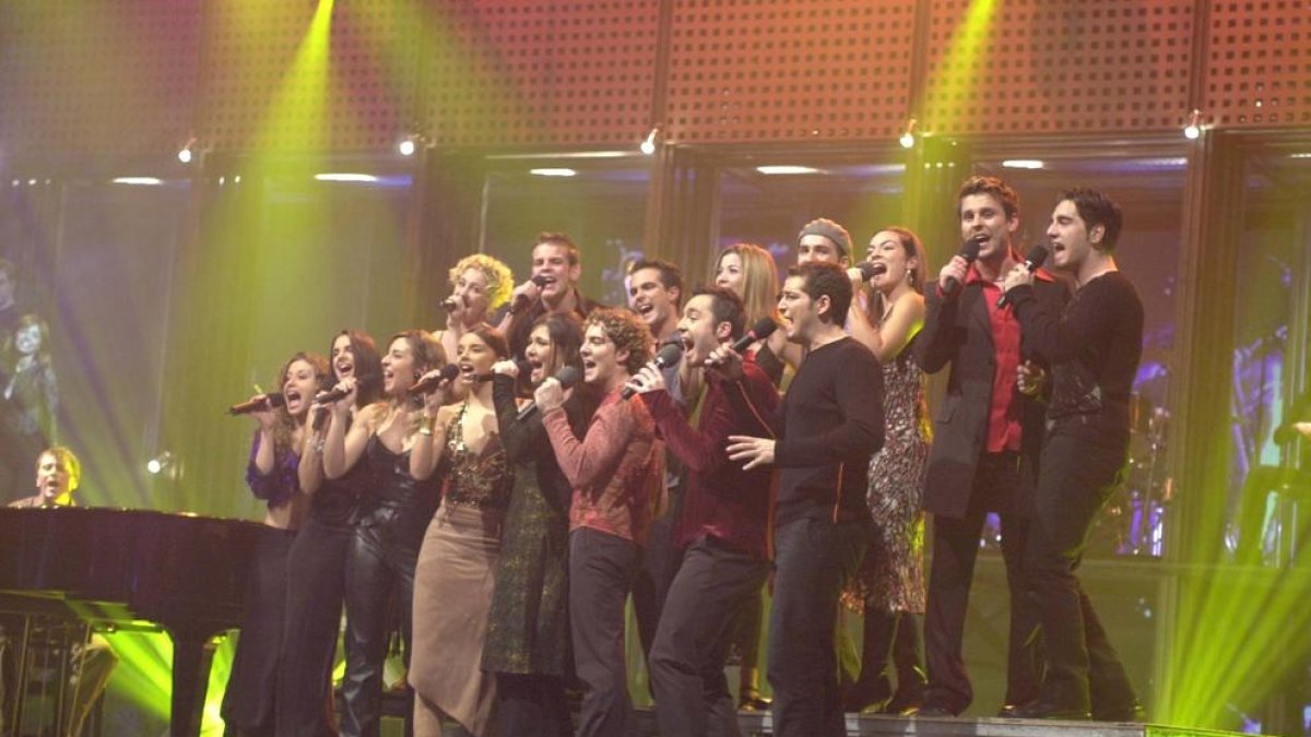 Los integrantes de la primera edición de ‘OT’.