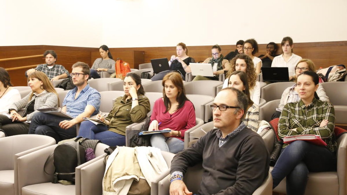 La facultad de Educación de la UdL acogió ayer un seminario sobre buenas prácticas en diversidad.