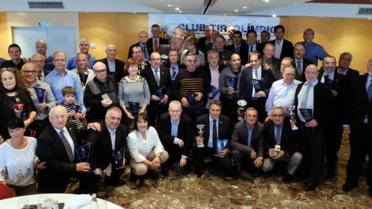 El Club de Tir Olímpic Lleida premia els campions