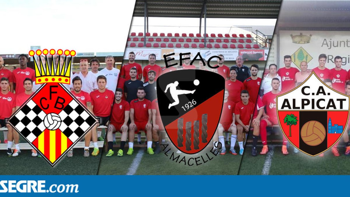 Tres projectes en marxa