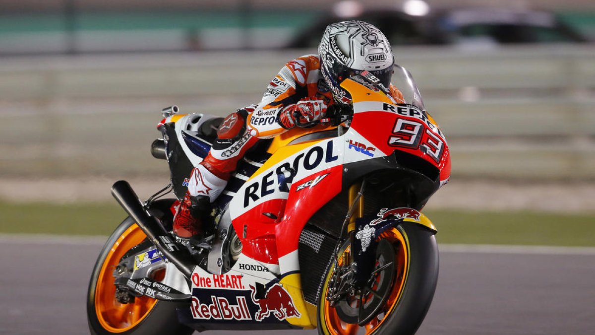 Marc Màrquez acaba cuarto en la primera carrera del Mundial