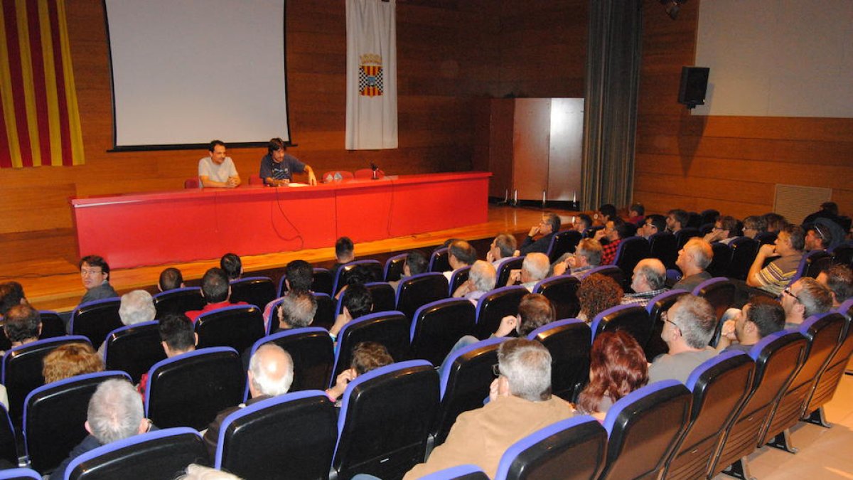 La presentació del CDR del Pla d’Urgell a Mollerussa dijous passat.