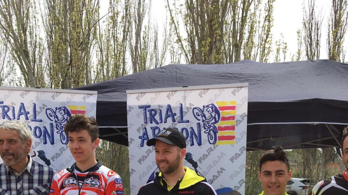 Tres podis lleidatans al trial aragonès