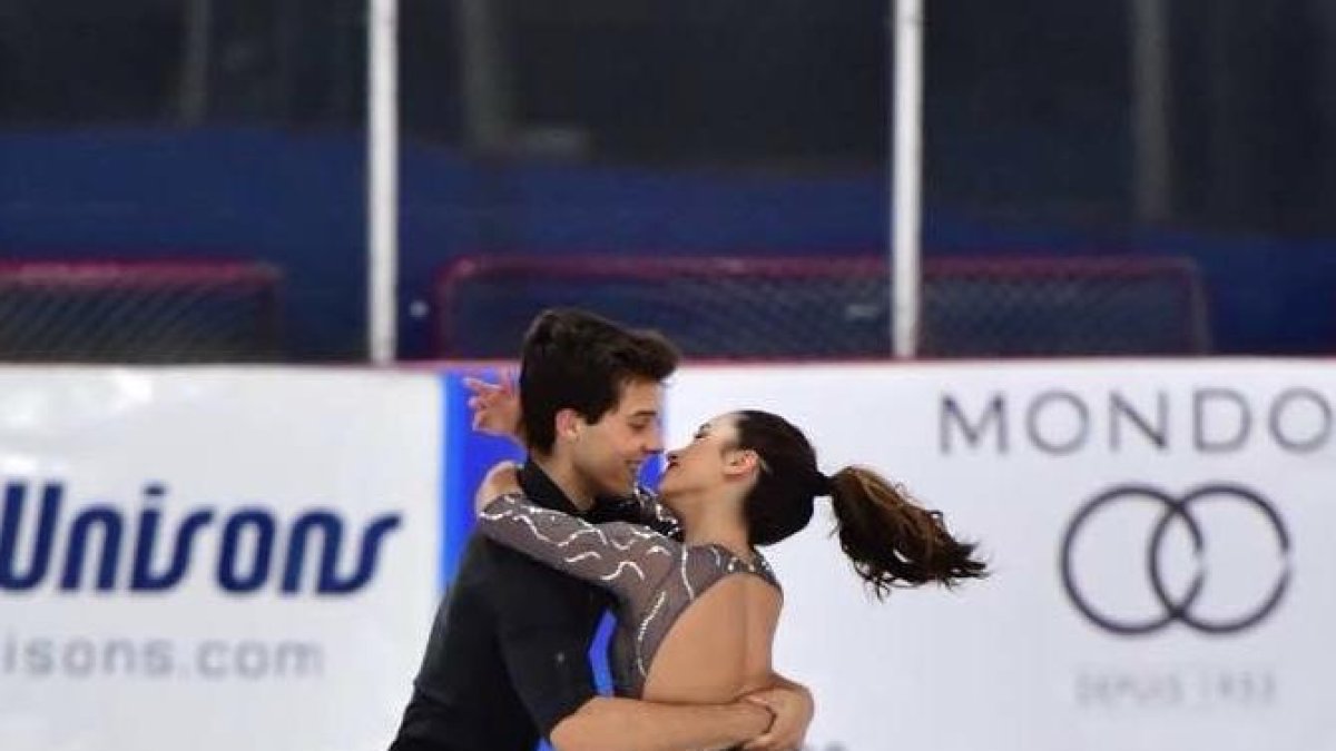 Tòn Cónsul i Isabella Gamez, durant una de les últimes competicions.