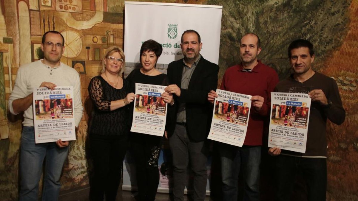 La iniciativa se presentó ayer en la diputación de Lleida.