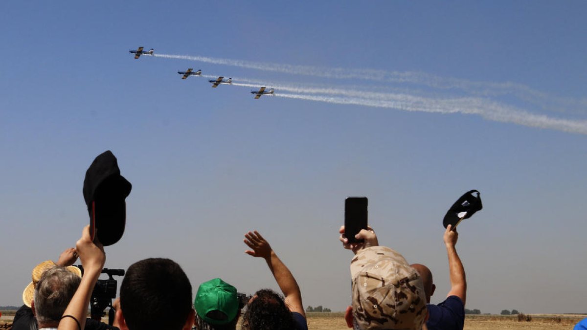 Imatge d’arxiu del Lleida Air Challenge en una passada edició.