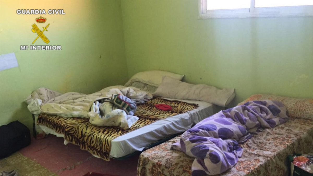 Imatge d’una de les habitacions de la casa.