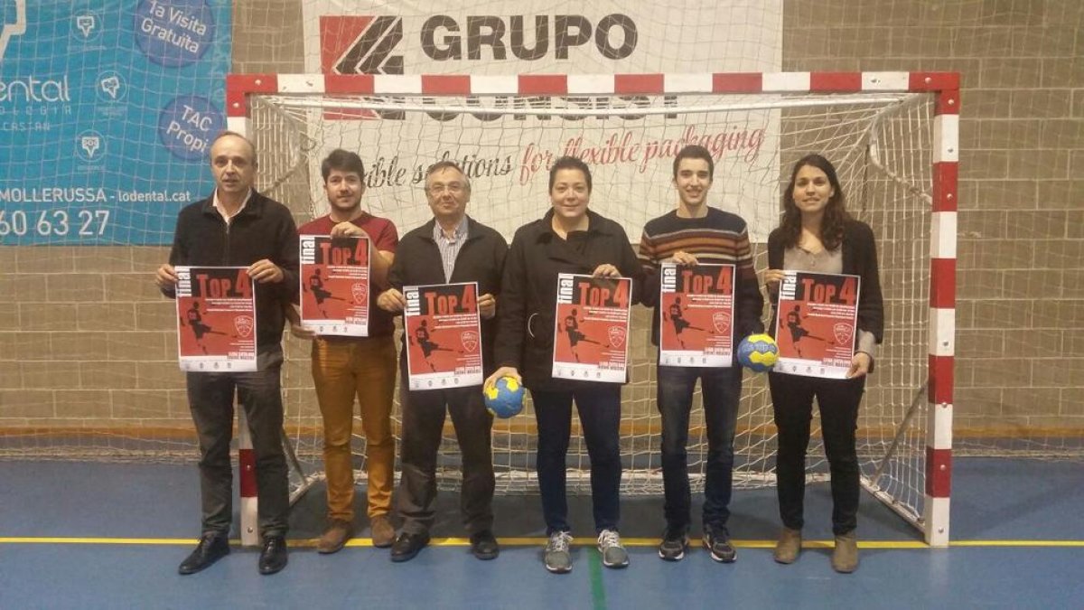 Agramunt acoge el Top 4 de balonmano
