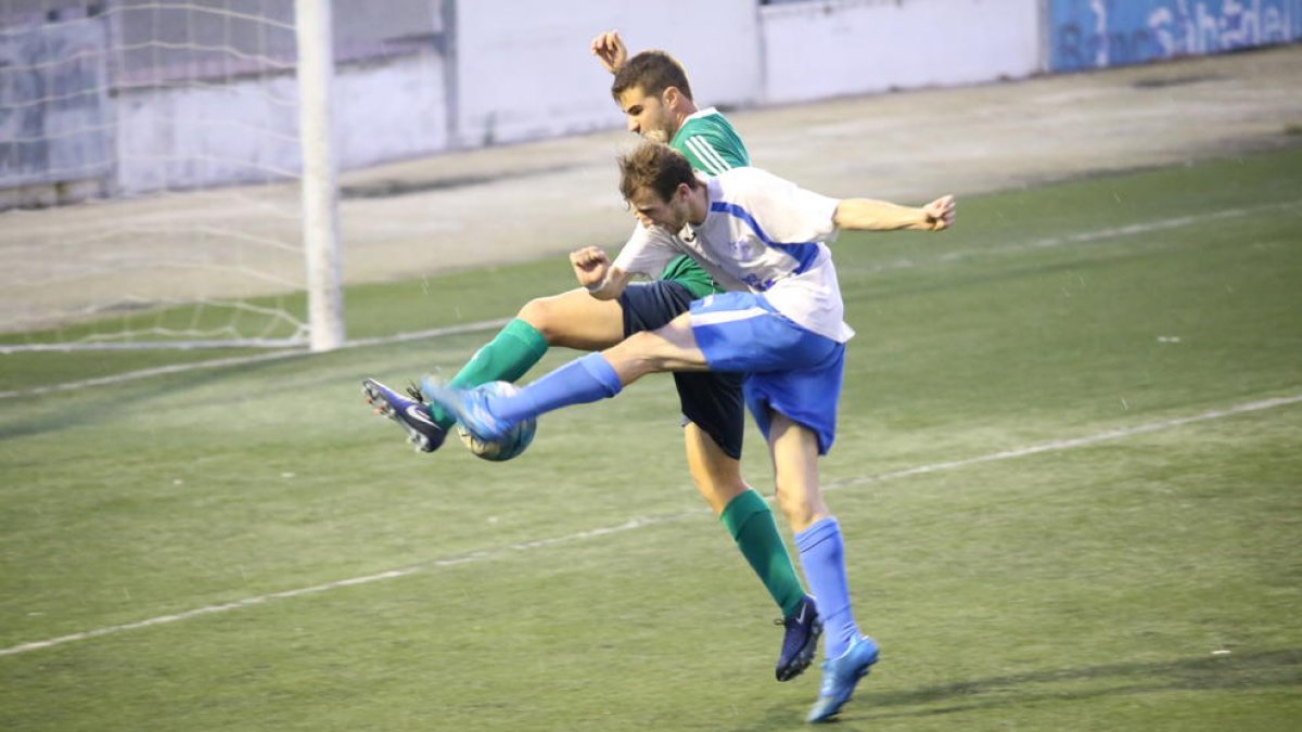 El Mollerussa i el Reddis van disputar un partit d’alt nivell.