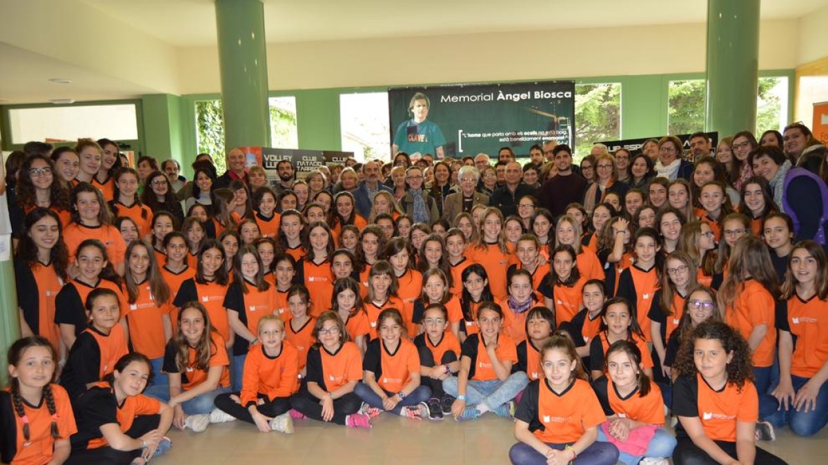 Exposición dedicada a Àngel Biosca por su contribución al voleibol
