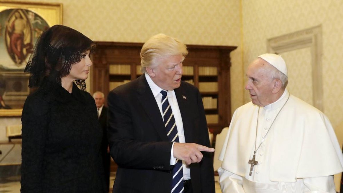 Freda rebuda del papa Francesc a Donald Trump al Vaticà