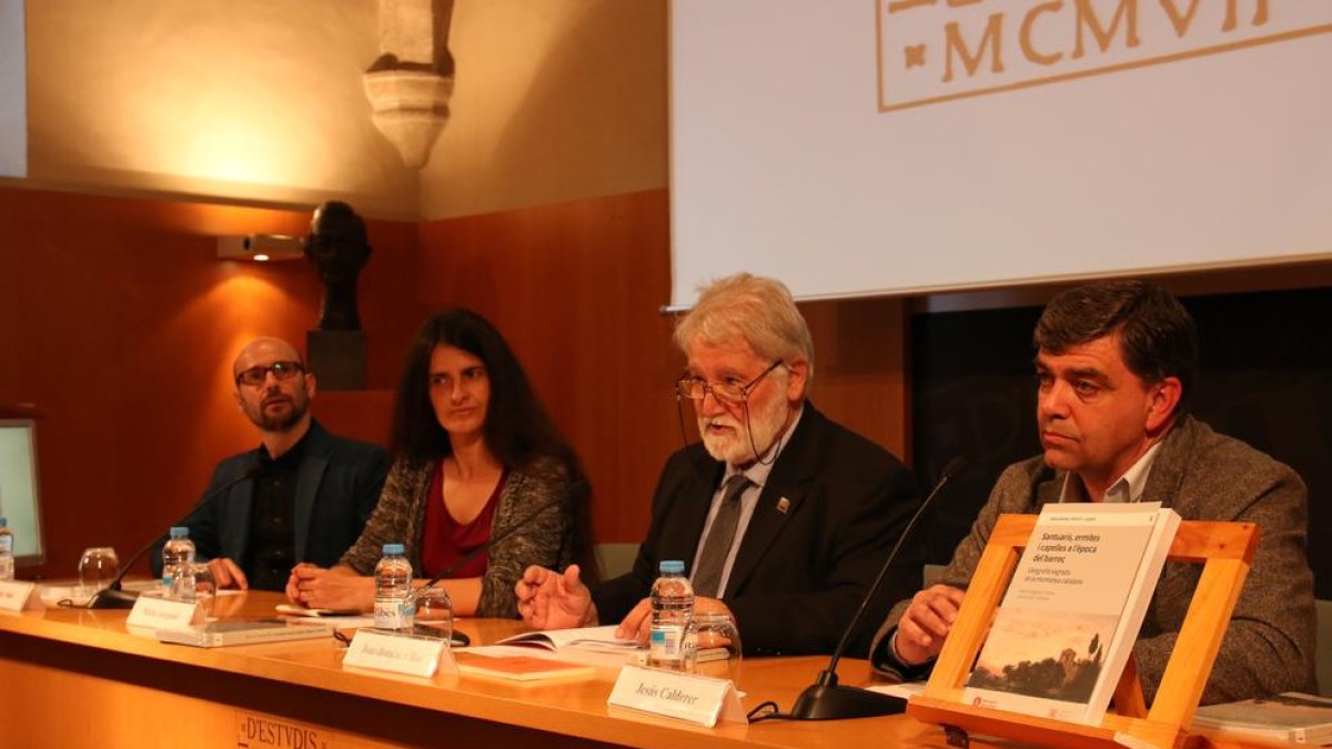 La presentació del volum va tenir lloc ahir a l’IEC.