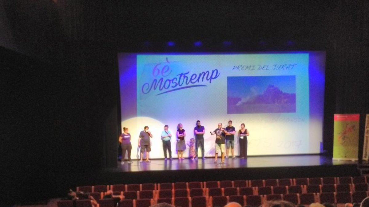 Cloenda i entrega de premis del festival Mostremp, ahir al complex cultural La Lira de Tremp.