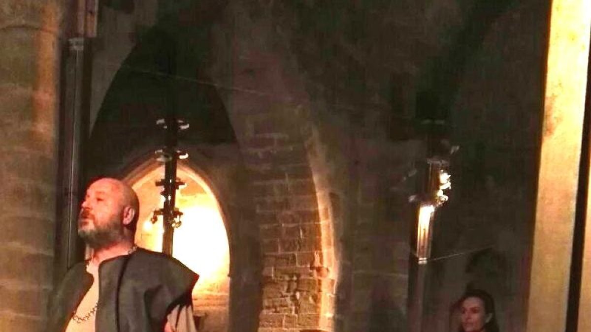 Ensayo con público de ‘Macbeth’, el pasado fin de semana.