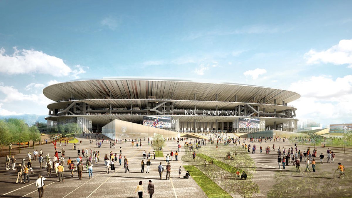 El Camp Nou está cerca de tener un apellido millonario.