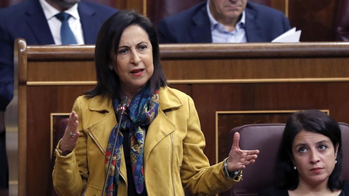 Robles, durant la intervenció a la sessió de control al Govern.